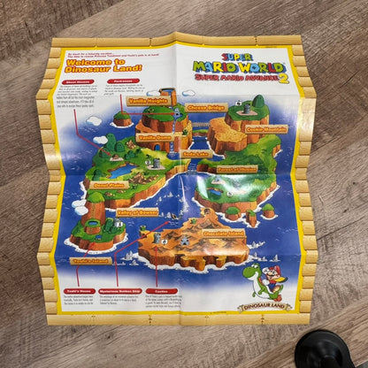 Super Mario World: Super Mario Advance 2 (Nintendo GameBoy Advance, GBA)