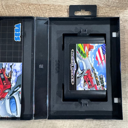 Turbo OutRun (Sega Megadrive, 1992 PAL) Complete & Near Mint!