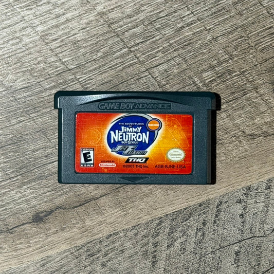 Jimmy Neutron: Jet Fusion (Nintendo GameBoy Advance, GBA)