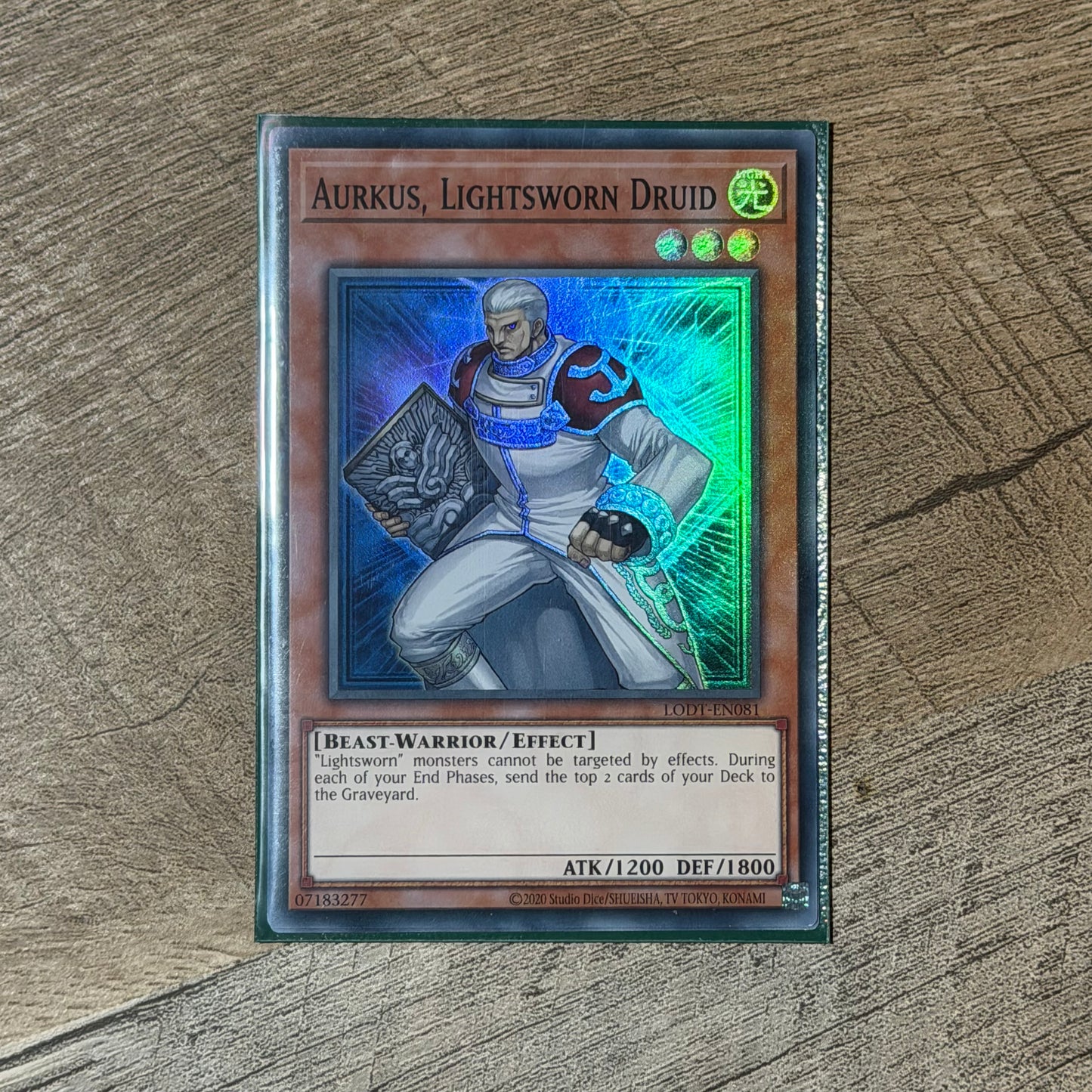 Aurkus, Lightsworn Druid (LODT-EN081, Yugioh! TCG)