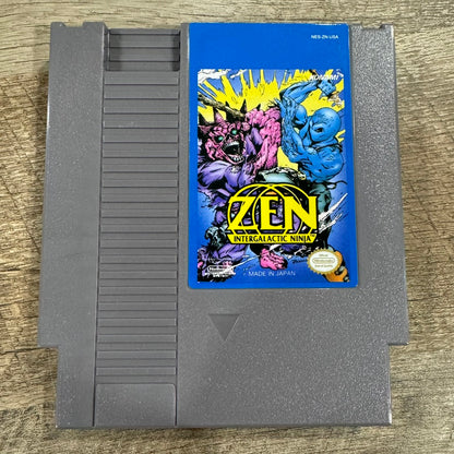 Zen: Intergalactic Ninja (Nintendo NES, 1993) NEAR MINT Cart Only! Very Clean!
