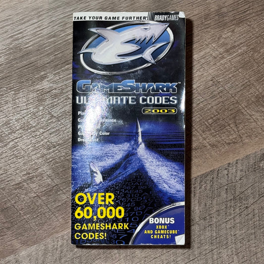 GameShark Ultimate Cheat Codes 2003 Book
