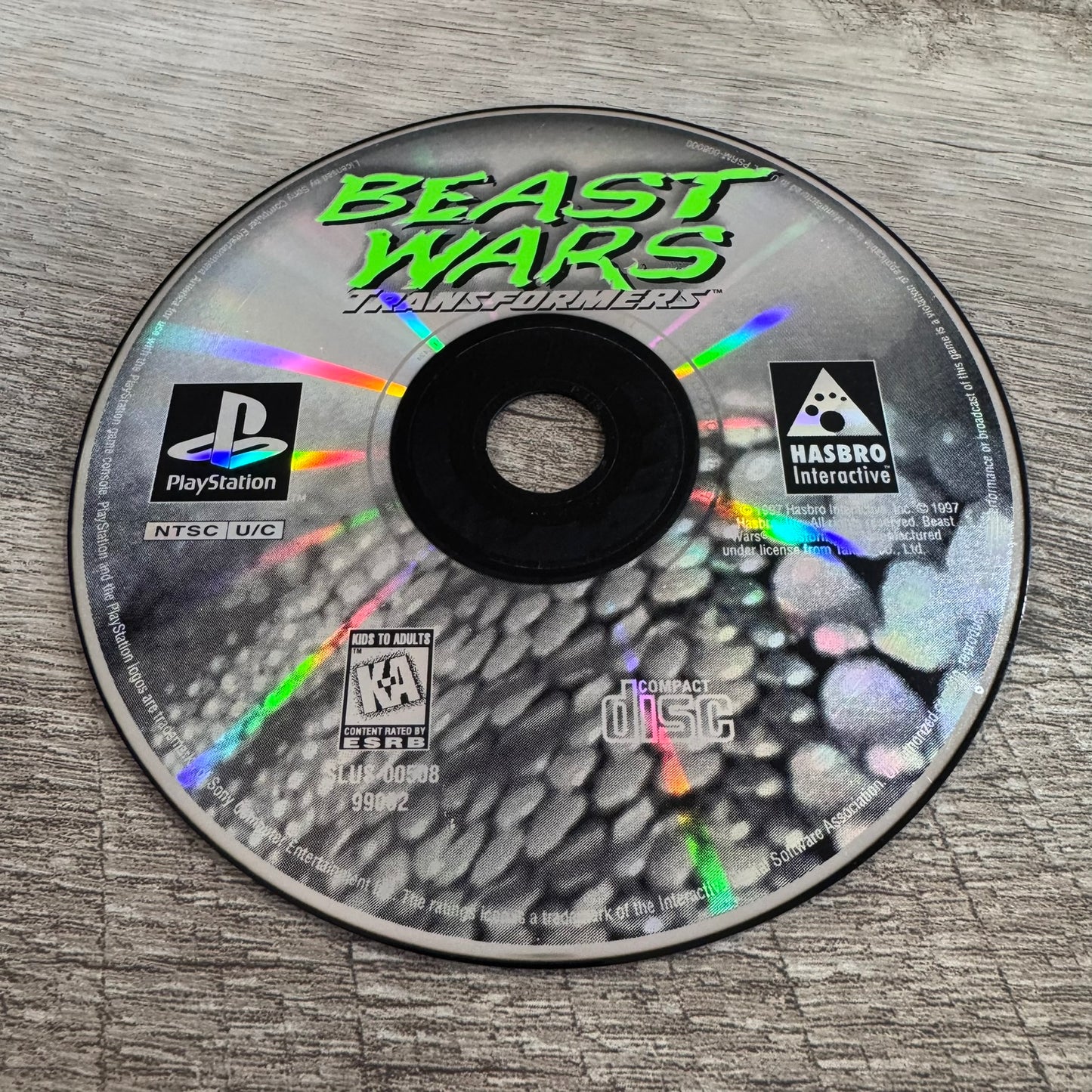 Beast Wars: Transformers (Sony Playstation, PS1)