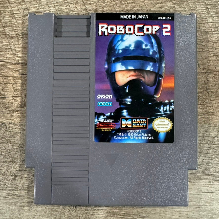 RoboCop 2 (Nintendo NES, 1991) 🔥Beautiful Box & Cart! Near Mint Condition🔥