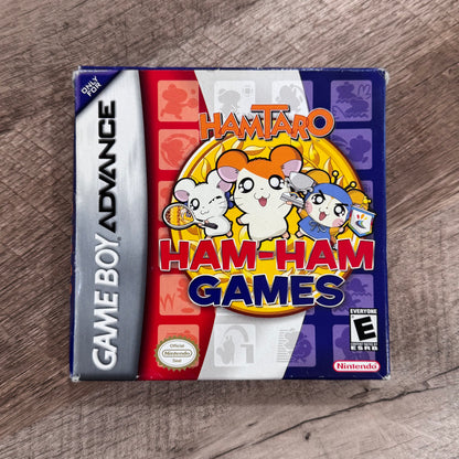 Hamtaro: Ham-Ham Games (Nintendo GameBoy Advance, GBA)