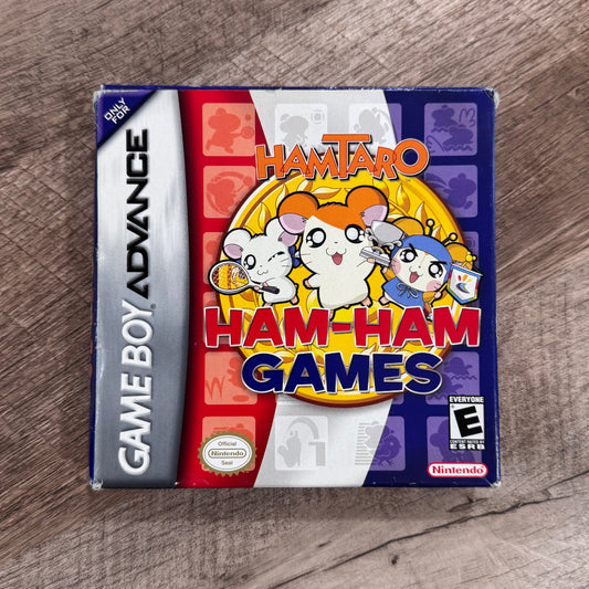 Hamtaro: Ham-Ham Games (Nintendo GameBoy Advance, GBA)