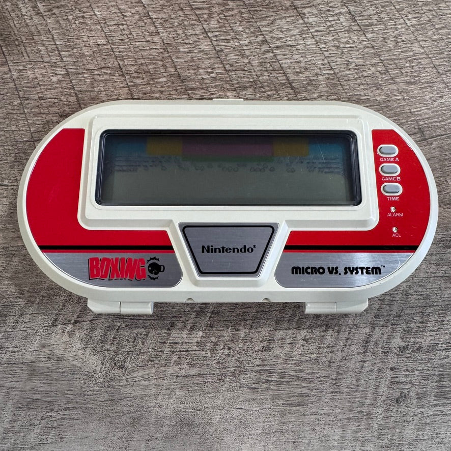Boxing Nintendo Game & Watch Micro Vs System BX-301 Handheld CLEAN & Working!