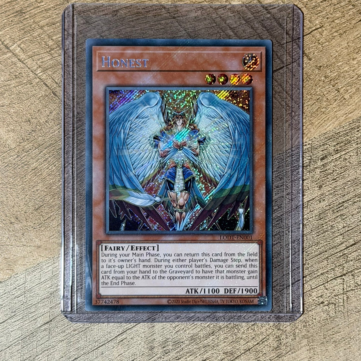 Honest (LODT-EN001, Yugioh! TCG)