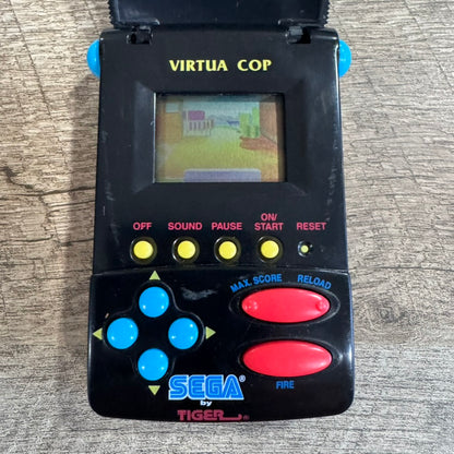 Virtua Cop Sega Pocket Arcade (Tiger Handheld Electronic Game, 1998) Tested!