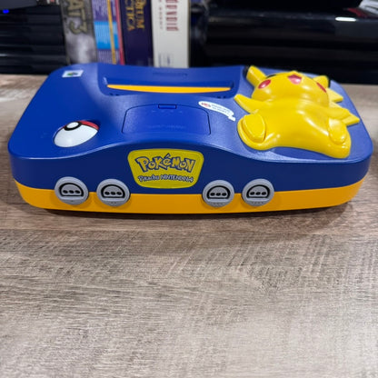 Pikachu Edition Nintendo 64 (NUS-101-USA) Beautifully Clean & MINTY SYSTEM!
