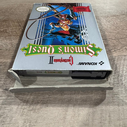 Castlevania II 2 Simon's Quest (Nintendo NES, 1988) W/ Nice Box & MINT CART!