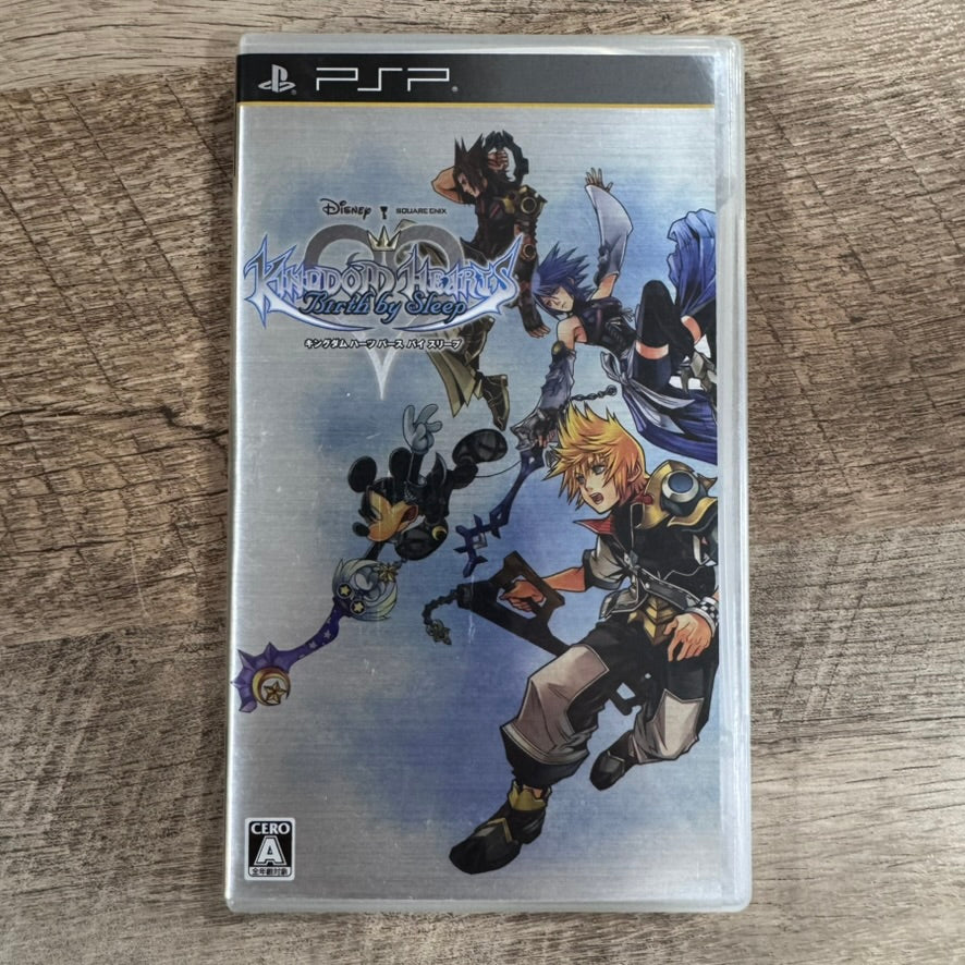 Kingdom Hearts: Birth by Sleep (Sony PlayStation Portable, PSP 2010) CIB & MINT!