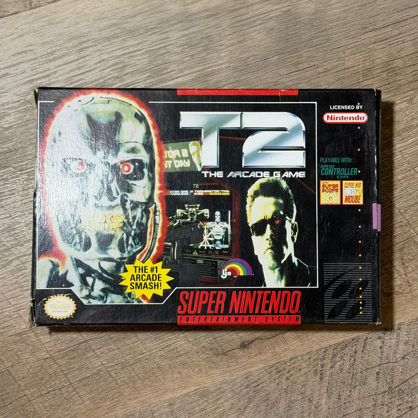 T2: The Arcade Game (Super Nintendo, SNES)