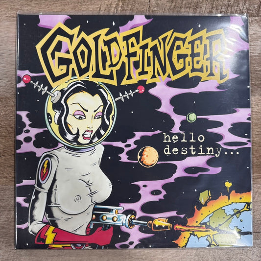 Goldfinger - Hello Destiny... Vinyl Record (2022 RSD, Gold Colored Vinyl) NM