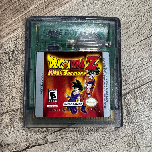Dragon Ball Z: Legendary Super Warriors (Nintendo Gameboy Color, GBC)