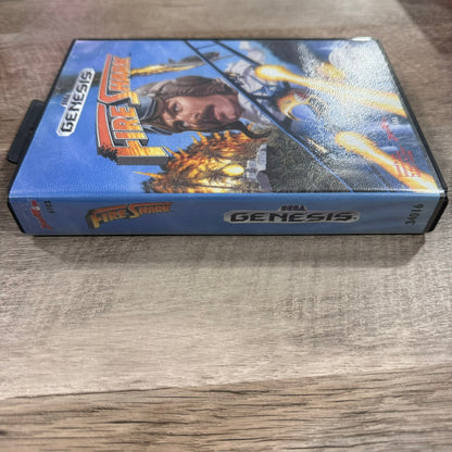 Fire Shark (Sega Genesis, 1990) CIB W/ Near Mint Manual, Cart, Case & Art!