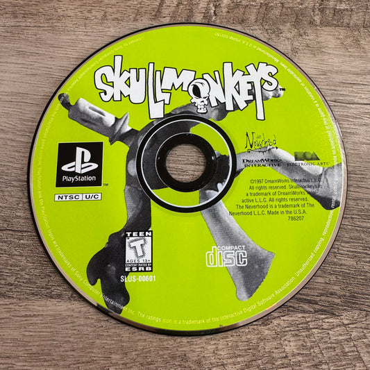 Skullmonkeys (Sony Playstation, PS1)