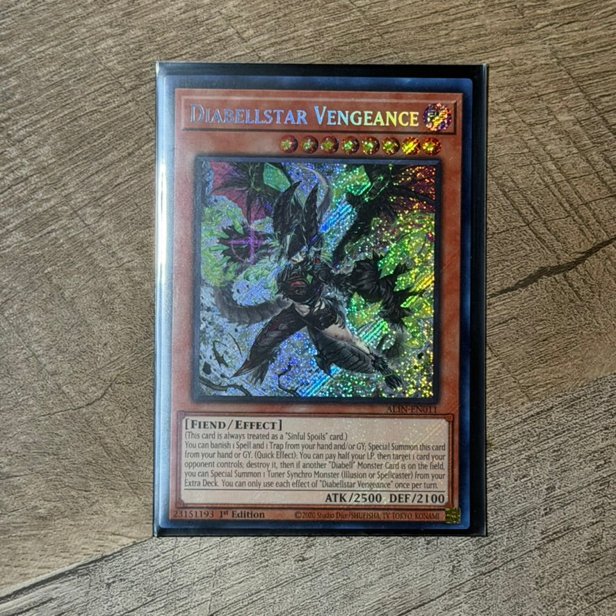 Diabellstar Vengeance (ALIN-EN011, Yugioh! TCG)