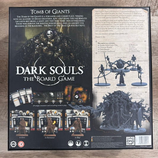Dark Souls: The Board Game - Tomb of Giants Core Set by Steamforged Complete!