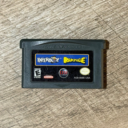 Paperboy / Rampage (Nintendo GameBoy Advance, GBA)