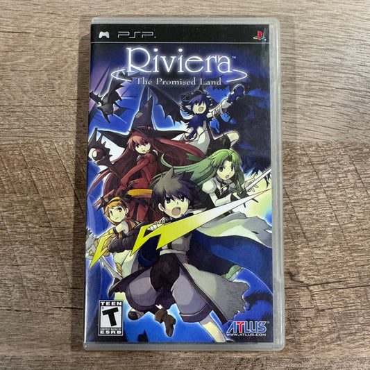 Riviera: The Promised Land (Sony PSP, 2007) CLEAN CIB W/ Manual & Cutouts!