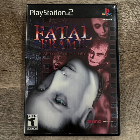 Fatal Frame (Sony PlayStation 2, PS2) Clean Disc & Case! See Photos.