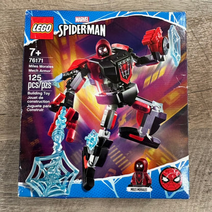 Lego Spider-Man #76171 Miles Morales Mech Armor Brand New & Sealed!
