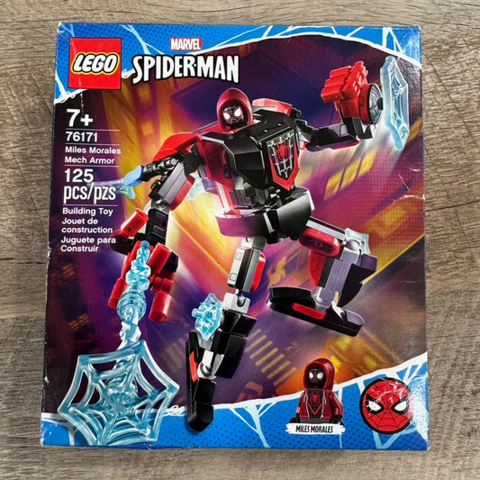 Lego Spider-Man #76171 Miles Morales Mech Armor Brand New & Sealed!