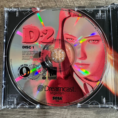 D2 (Sega Dreamcast, 2000) CLEAN & CIB W/ 4 Discs, Crispy Case & Manual!🔥