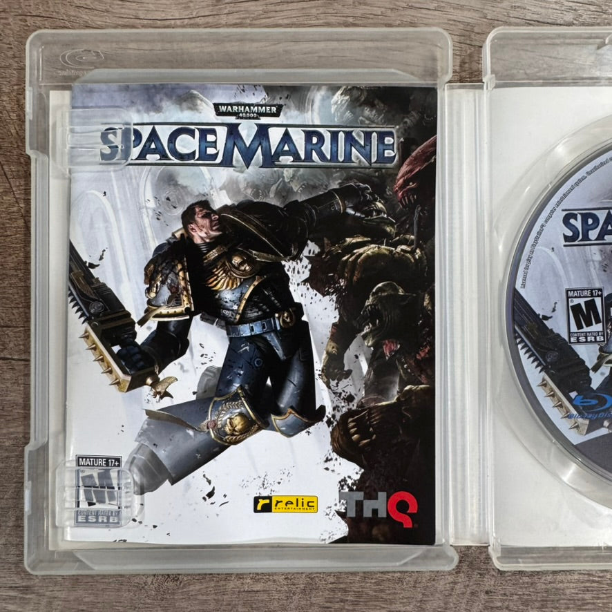 Warhammer 40,000: Space Marine (Sony PlayStation 3, PS3 2011) CIB & Near MINT!