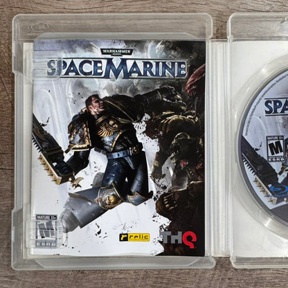 Warhammer 40,000: Space Marine (Sony PlayStation 3, PS3 2011) CIB & Near MINT!