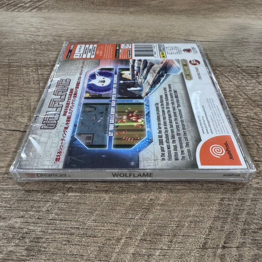 Wolflame (Sega Dreamcast, 2021) Brand New & Clean Sealed Copy!