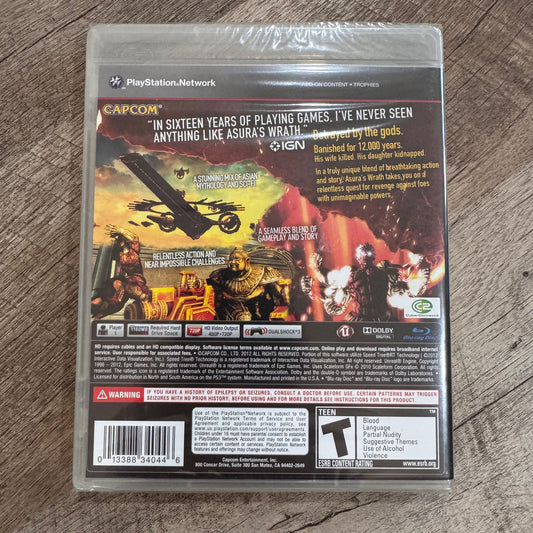Asura's Wrath (Sony Playstation 3, PS3)