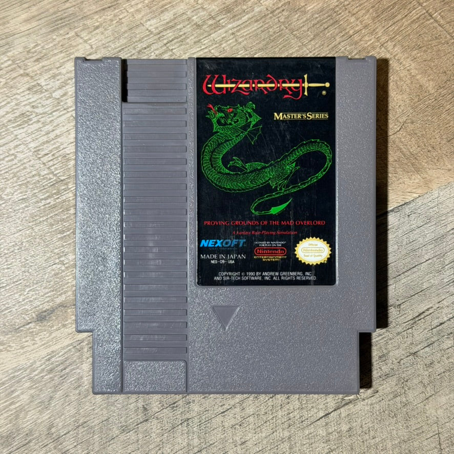 Wizardry: Proving Grounds of the Mad Overlord (Nintendo Entertainment System, NES)