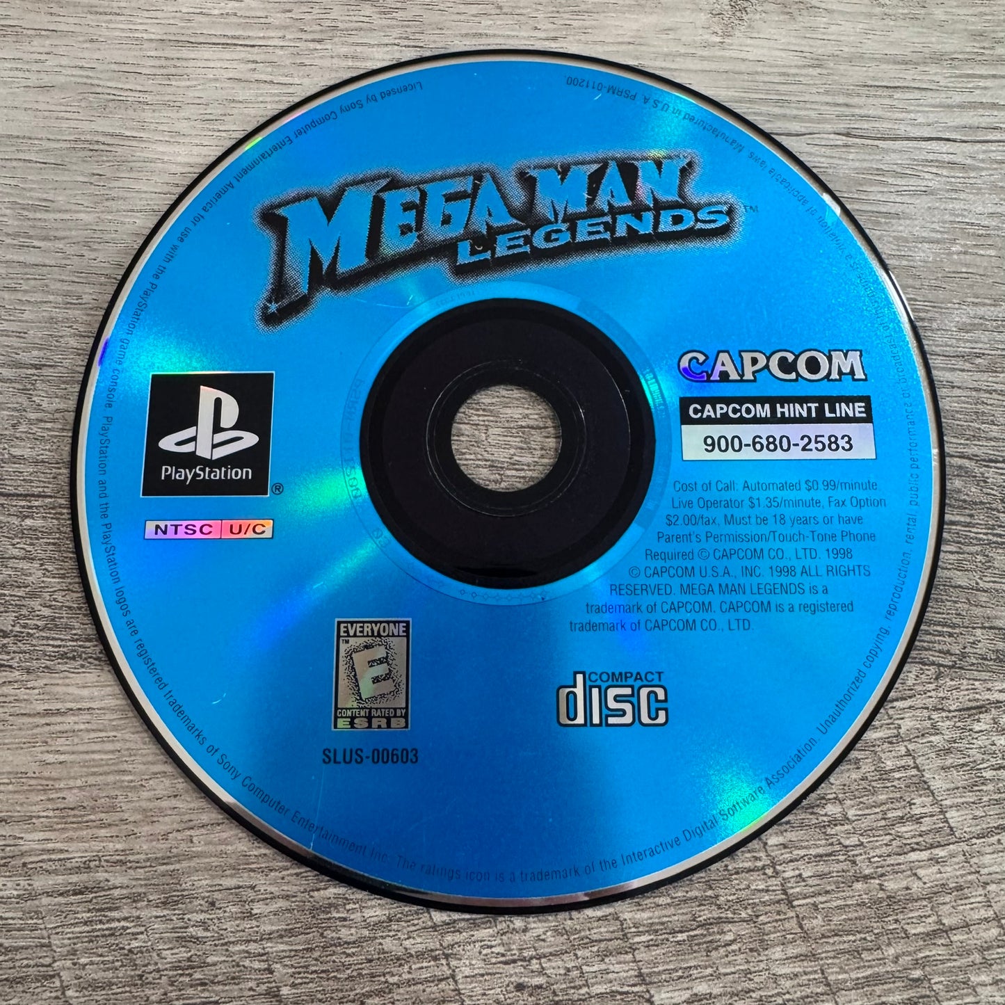 Mega Man Legends (Sony Playstation, PS1)