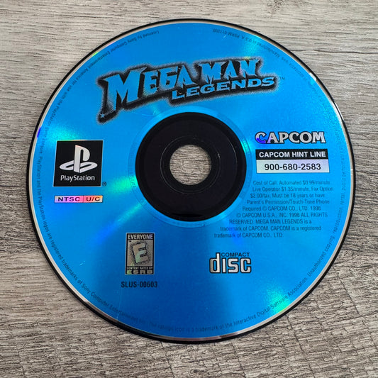 Mega Man Legends (Sony Playstation, PS1)