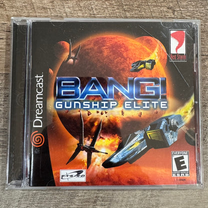 BANG Gunship Elite (Sega Dreamcast, 2000) CIB Complete & Near Mint!