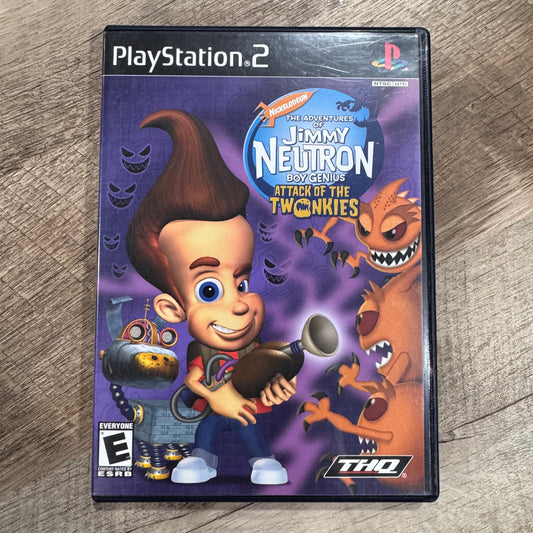 Jimmy Neutron: Attack of The Twonkies (Sony Playstation 2, PS2)