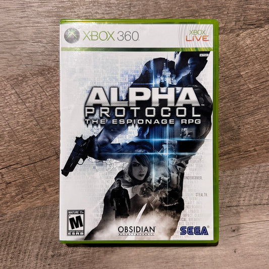 Alpha Protocol: The Espionage RPG (Microsoft Xbox 360)