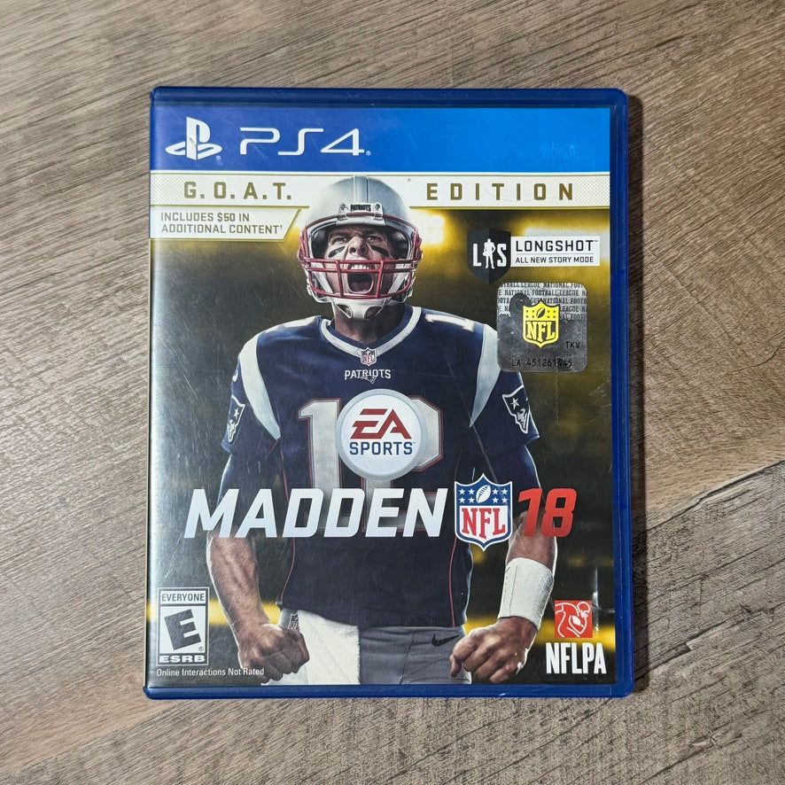 Madden 18 (Sony Playstation 4, PS4)