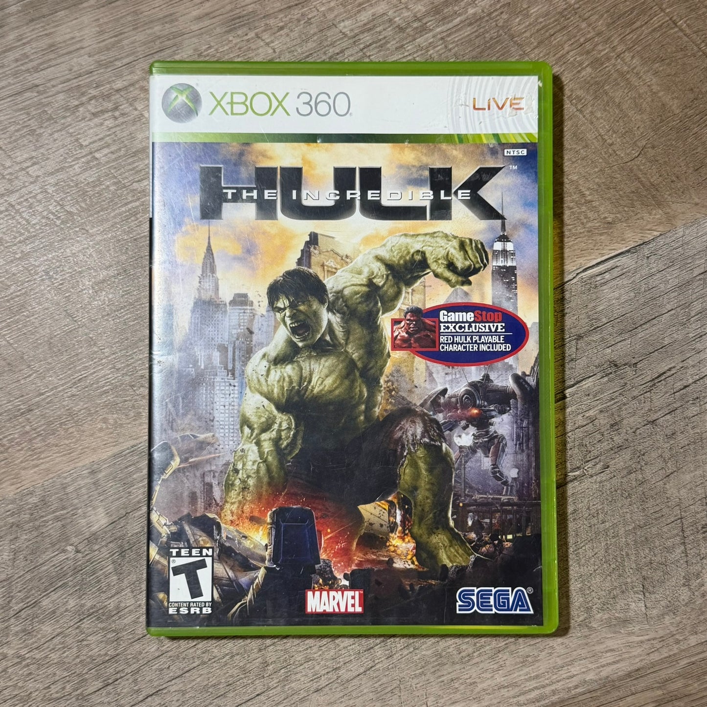 The Incredible Hulk (Microsoft Xbox 360)