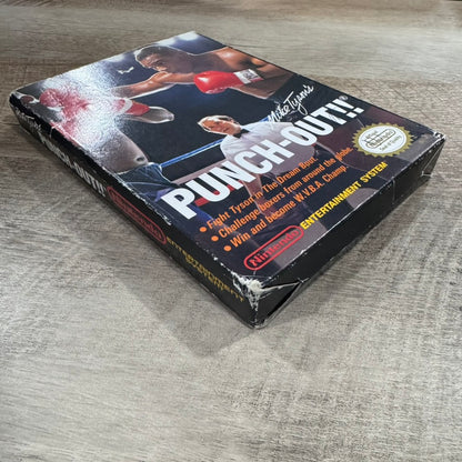 Mike Tyson's Punch-Out (Nintendo NES, 1987) Complete W/ Nice Box & Mint Cart!