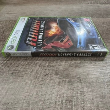FlatOut: Ultimate Carnage (Xbox 360, 2007) Brand New & Factory Sealed! CLEAN!