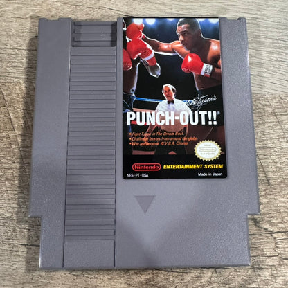 Mike Tyson's Punch-Out (Nintendo NES, 1987) Complete W/ Nice Box & Mint Cart!