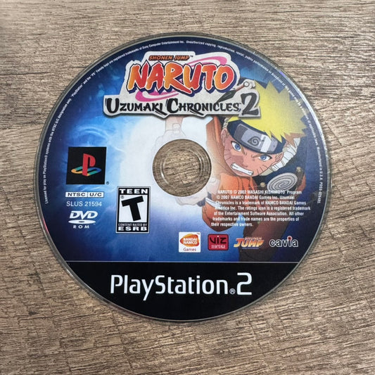 Naruto Uzumaki Chronicles 2 (Sony Playstation 2, PS2)