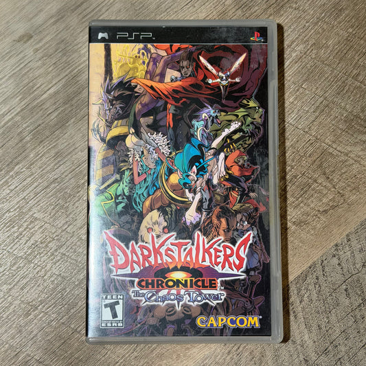 Darkstalkers Chronicle: The Chaos Tower (Sony Playstation Portable, PSP)