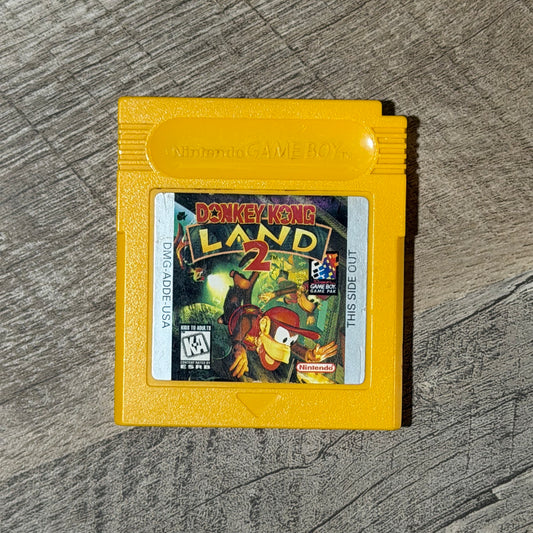 Donkey Kong Land 2 (Nintendo GameBoy Color, GBC)