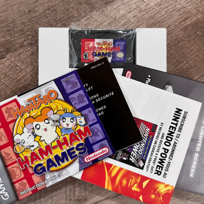 Hamtaro: Ham-Ham Games (Nintendo GameBoy Advance, GBA)