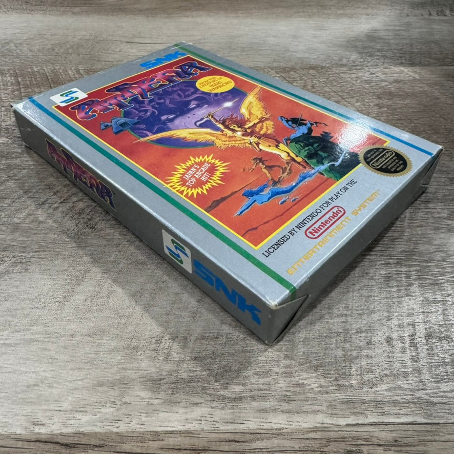 Athena (Nintendo NES, 1987) Crispy Clean CIB W/ Box, Game & Manual!💎