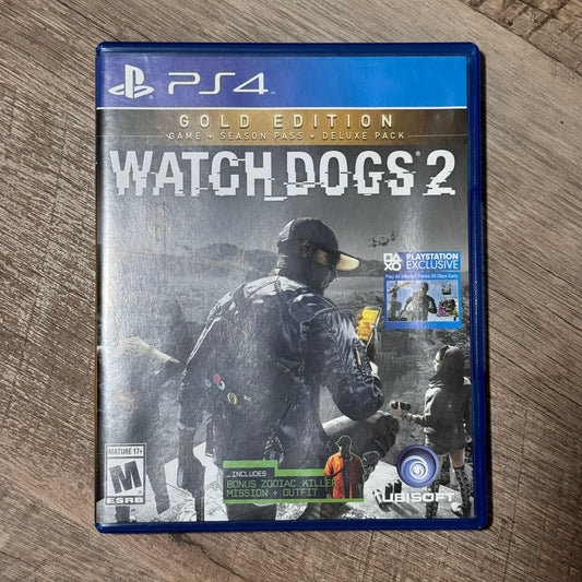 Watch Dogs 2 (Sony Playstation 4, PS4)